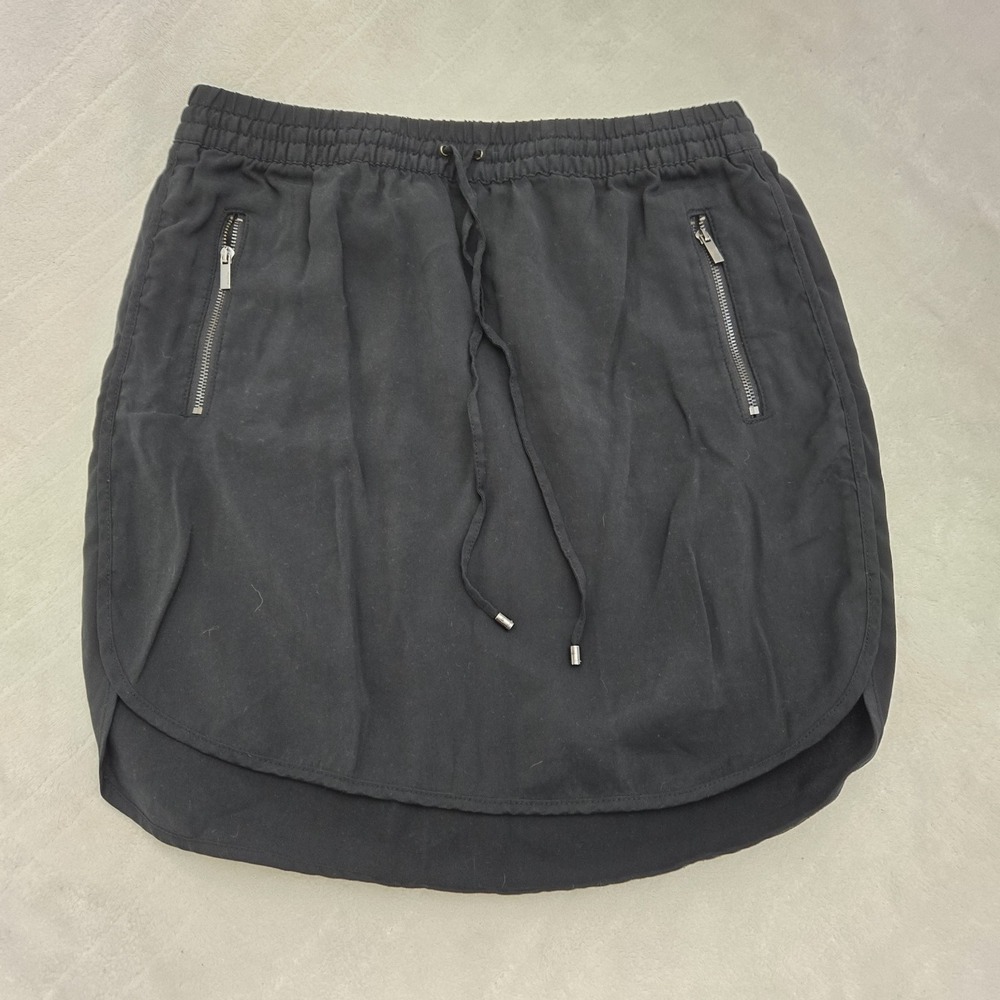Calvin Klein Skort Women's Size XS Black Activewear Pockets Drawstring